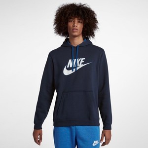 [해외] Nike Sportswear [나이키 후드] Obsidian/Gym Blue (AJ6352-451)