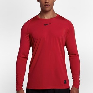 [해외] Nike Pro [나이키 긴팔] University Red/Black/Black (838081-657)