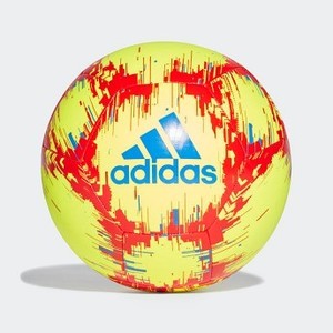 Mens Soccer adidas Capitano Ball [아디다스 축구공] Solar Yellow/Football Blue/Active Red (DN8733)