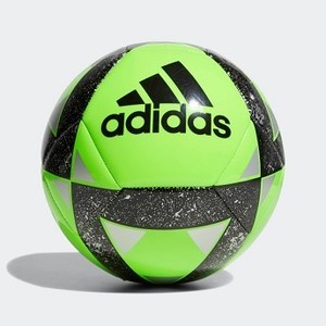 Mens Soccer Starlancer Ball [아디다스 축구공] Solar Green/Black/Matte Silver-Sld (CW3239)