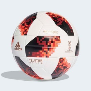 Soccer FIFA World Cup Knockout Top Replique Ball [아디다스 축구공] White/Solar Red/Black (CW4683)