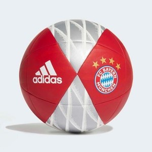 Mens Soccer FC Bayern Capitano Ball [아디다스 축구공] Fcb True Red/Red/White/Silver Metallic (DY2526)