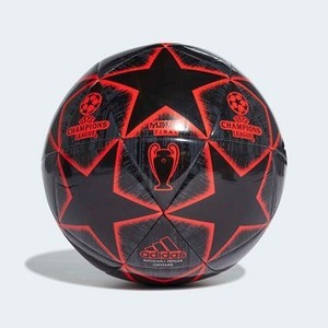 Mens Soccer UCL Finale Madrid Capitano Ball [아디다스 축구공] Black/Night Grey/Active Red (DN8679)