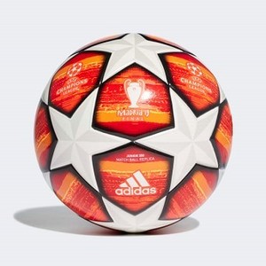 Mens Soccer UCL Finale Madrid Junior 350 Ball [아디다스 축구공] White/Active Red/Scarlet/Solar Red (DN8681)