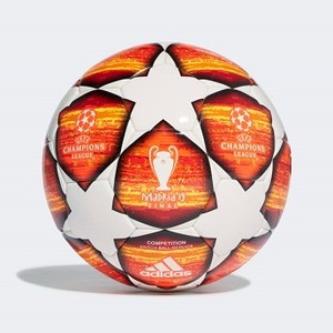Mens Soccer UCL Finale Madrid Competition Ball [아디다스 축구공] White/Active Red/Scarlet/Solar Red (DN8687)