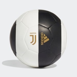 Mens Soccer Juventus Capitano Ball [아디다스 축구공] White/Black/Dark Football Gold (DY2528)