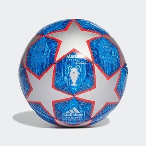 Mens Soccer UCL Finale Madrid Capitano Ball [아디다스 축구공] Silver Metallic/Bold Blue/Football Blue/Light Blue (DN8678)
