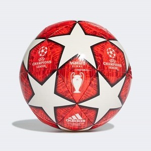 Mens Soccer UCL Finale Madrid Capitano Ball [아디다스 축구공] Off White/Power Red/Solar Red/Active Red (DN8674)