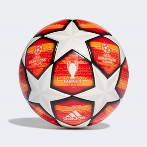 Mens Soccer UCL Finale Madrid Junior 290 Ball [아디다스 축구공] White/Active Red/Scarlet/Solar Red (DN8682)