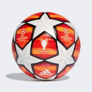 Mens Soccer UCL Finale Madrid Top Training Ball [아디다스 축구공] White/Active Red/Scarlet/Solar Red (DN8676)