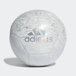 Mens Soccer adidas Capitano Ball [아디다스 축구공] White/Rainbow Reflective (DY2569)