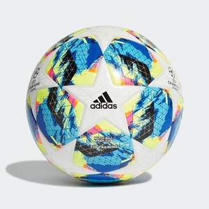 Mens Soccer Finale Top Training Ball [아디다스 축구공] White/Bright Cyan/Solar Yellow/Shock Pink (DY2551)