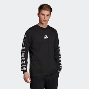 Mens Athletics adidas Athletics Pack Tee [아디다스 티셔츠] Black (ED7254)
