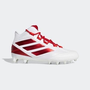 Mens Football Freak Carbon Mid Cleats [아디다스 축구화] Cloud White/Power Red/Active Red (F97427)