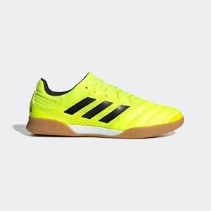 Soccer Copa 19.3 Indoor Sala Shoes [아디다스 축구화] Solar Yellow/Core Black/Solar Yellow (F35503)
