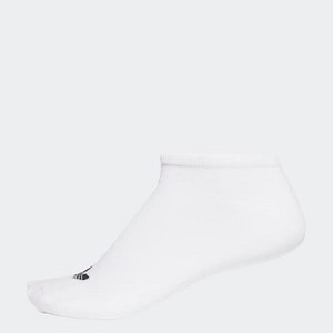 Originals Trefoil Liner Socks 3 Pairs [아디다스 양말] White/White/Black (S20273)