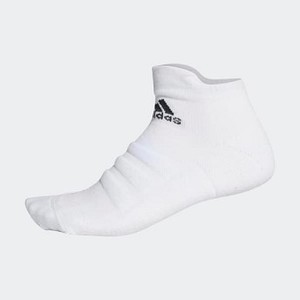 Training Alphaskin Lightweight Cushioning Ankle Socks [아디다스 양말] White/Black (CV7695)