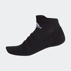 Training Alphaskin Lightweight Cushioning Ankle Socks [아디다스 양말] Black/White (CG2655)