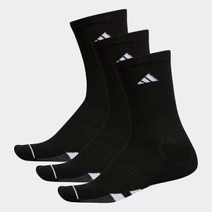 Mens Training Cushioned Crew Socks 3 Pairs [아디다스 양말] Black (CL5687)