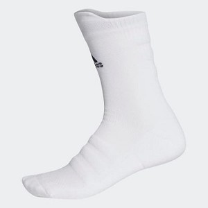 Training Alphaskin Lightweight Cushioning Crew Socks [아디다스 양말] White/Black (CG2673)