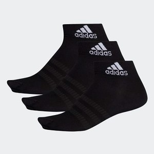 Training Ankle Socks 3 Pairs [아디다스 양말] Black/Black/Black (DZ9436)