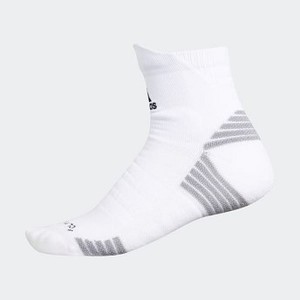 Training Alphaskin Max Cushioned High-Quarter Socks [아디다스 양말] White (CK1831)