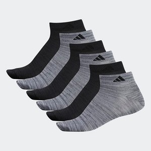Mens Training Superlite Low-Cut Socks 6 Pairs [아디다스 양말] Onix (CI0651)