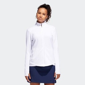 Womens Golf Essentials Sweatshirt [아디다스 후드 and 맨투맨] White (DQ0510)