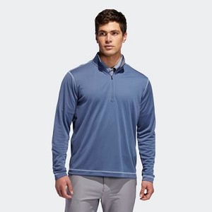 Mens Golf UV Protection 1/4 Zip Sweatshirt [아디다스 후드 and 맨투맨] Tech Ink (EC6942)