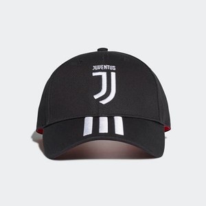 Soccer Juventus 3-Stripes Cap [아디다스 볼캡] Black/White/Active Pink (DY7527)