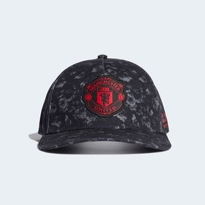 Soccer Manchester United Cap [아디다스 볼캡] Black/Real Red (DY7694)