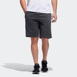 Mens Essentials Essentials 3-Stripes Shorts [아디다스 반바지] Solid Grey/Black (DZ8478)
