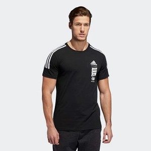 Mens Athletics Hypersport 3-Stripes Tee [아디다스 티셔츠] Black (ED8298)