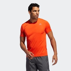 Mens 런닝 Run Tee [아디다스 티셔츠] Active Orange (DZ7302)