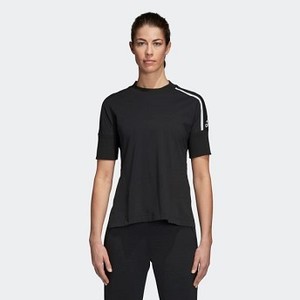 Womens Athletics adidas Z.N.E. Tee [아디다스 티셔츠] Black (CZ2822)