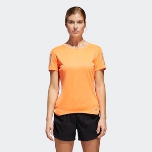Womens 런닝 Response Tee [아디다스 티셔츠] Hi-Res Orange (CF2152)
