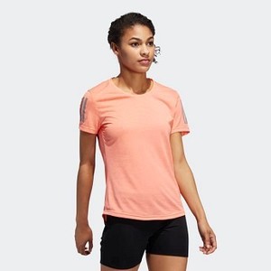 Womens 런닝 Own the Run Tee [아디다스 티셔츠] Glow Pink (DZ7250)