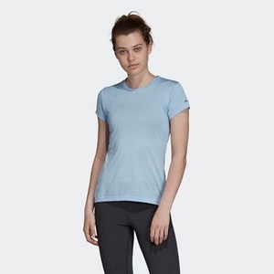Womens Outdoor Tivid Tee [아디다스 티셔츠] Glow Blue (EC2472)