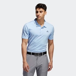 Heathered Sport Polo Shirt [아디다스 티셔츠] Glow Blue Mel (EJ8305)