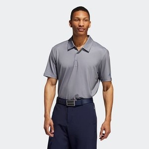 Mens Golf Ultimate365 Dot Print Polo Shirt [아디다스 티셔츠] Grey Three/Collegiate Navy/Tech Ink (FI4986)