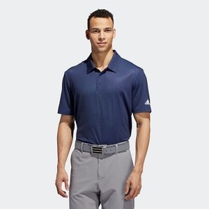 Mens Golf Ultimate365 Dot Print Polo Shirt [아디다스 티셔츠] Collegiate Navy/Grey Three/White (FI4987)