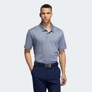 Mens Golf Ultimate365 Heather Polo Shirt [아디다스 티셔츠] Tech Ink Mel/Collegiate Navy (EC7047)