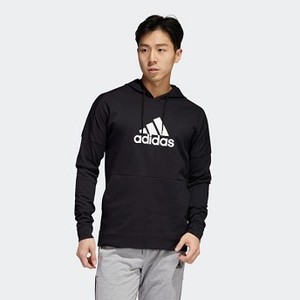 Mens Athletics Hoodie [아디다스 티셔츠] Black/White (FJ0708)