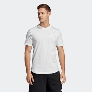 Mens Athletics Sport ID Tee [아디다스 티셔츠] White (DX7722)