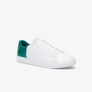 Mens Carnaby Sneakers [라코스테 운동화] WHT/GREEN-082 (Selected colour) (38SMA0063)