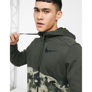 [해외]Nike Training zip-front jacket in camo [나이키자켓] Green (1673781)