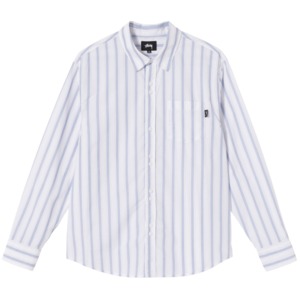 [해외]Classic Double Button Ls Shirt [스투시] Stripe (32746426663008)