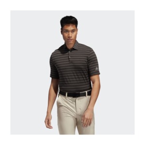 [해외]Ultimate365 Pencil Stripe Polo Shirt [아디다스 티셔츠] Black / Grey Four / Grey Three (FJ9959)