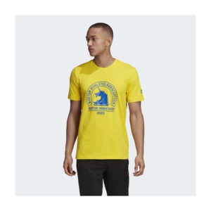 [해외]Boston Marathon® Logo Tee [아디다스 티셔츠] Yellow (GK4328)