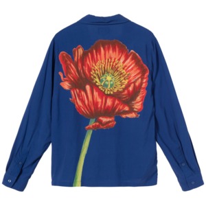[해외]Big Poppy Ls Shirt [스투시] Blue (32756768211040)